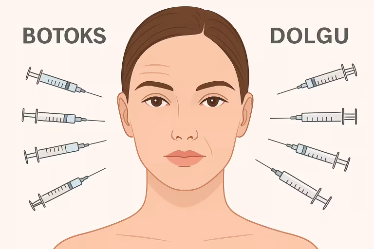 Botoks ve dolgu arasındaki farklar