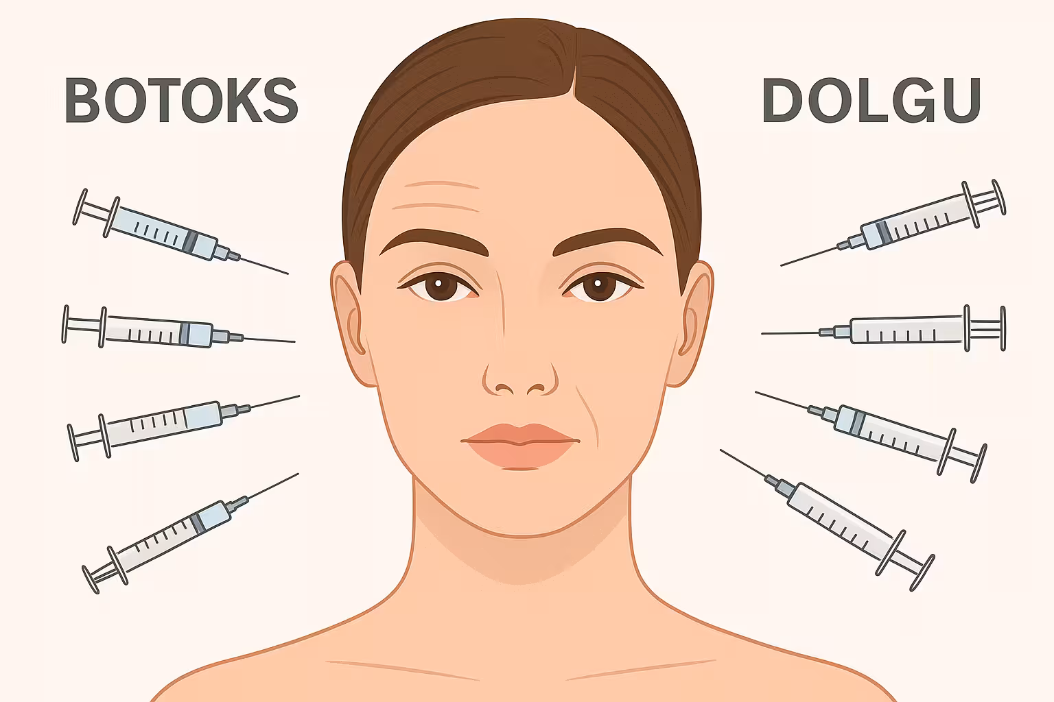 Botoks ve dolgu arasındaki farklar