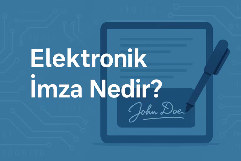 Elektronik imza nedir