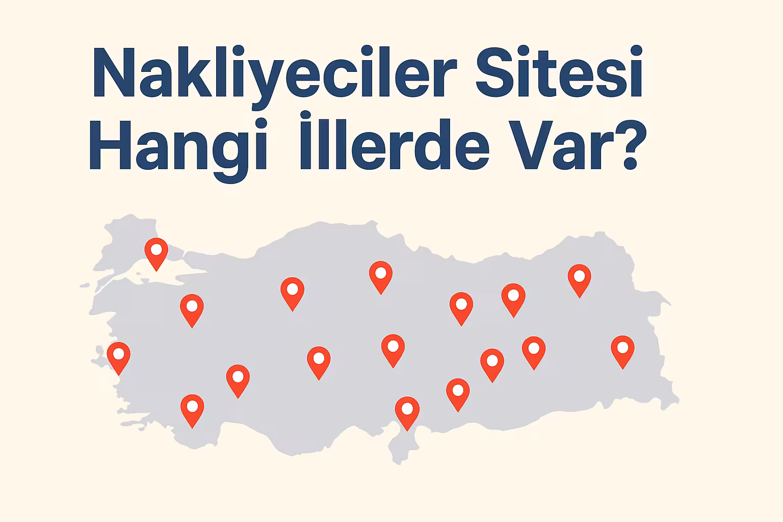 Nakliyeciler Sitesi Hangi İllerde Var?